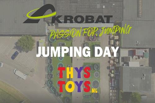 Akrobat Jumping Day bij Thys Toys in Woerden