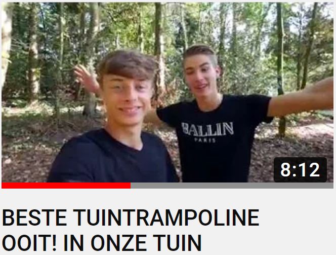 Team Tantum beste tuin trampoline