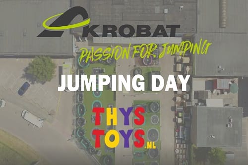 Akrobat Jumping Day bij Thys Toys in Woerden