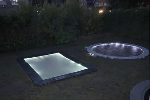 NIEUW in het assortiment: trampoline verlichting 2 12 Springs Trampoline Verlichting