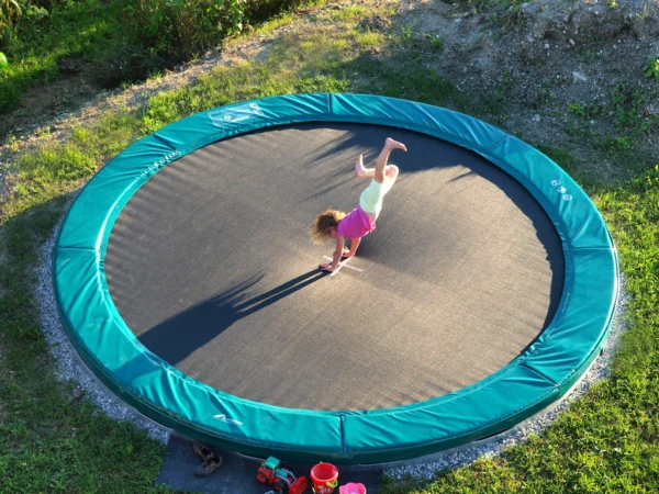 Akrobat Orbit Inground 430cm | Groen