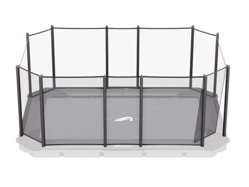 Akrobat_Net_XCITYX FLAT_Full Akrobat Trampoline Net | XCITYX | SET