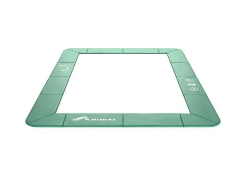 Akrobat_Pad_Orbit_Flat_rechthoekig_groen Trampoline Rand Akrobat | Orbit | Flat