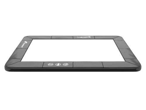 Akrobat_Pad_Primus_Challenger_Above_Rectangular_Black Trampoline Rand Akrobat | Primus | Op poten