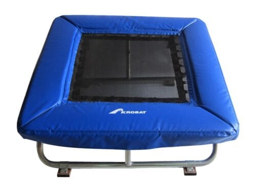 AkrobatMini-gymblauw Akrobat Minitramp 125 x 125 cm | Blauw