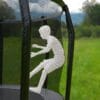 Orbit Pro_botsing_grijs Trampoline net voor Elfje