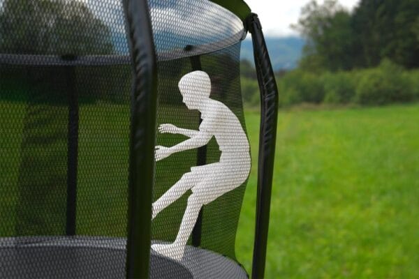 Orbit Pro_botsing_grijs Trampoline net voor Elfje