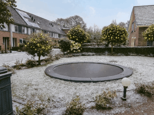 Winter ingraaf service actie_notext Trampoline Installation Service Flat to the ground
