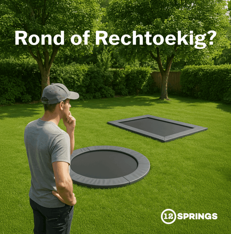 Welke trampoline kies je: rond of rechthoekig? 3 image 3