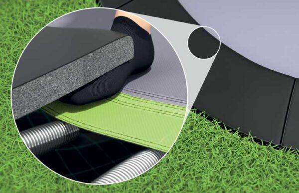 akrobat-voetbescherming Akrobat Orbit Flat 305x183 cm |Antraciet