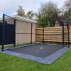 Akrobat-Halbnetz-rechteckig Akrobat Primus Flat 305x183 | Antraciet