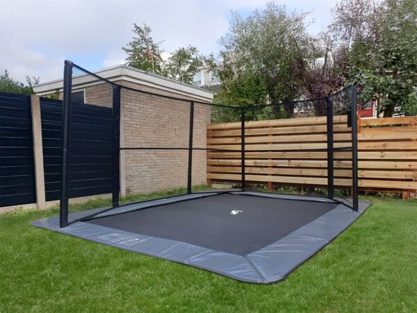 Akrobat-Halbnetz-rechteckig Akrobat Primus Flat 305x183 | Antraciet
