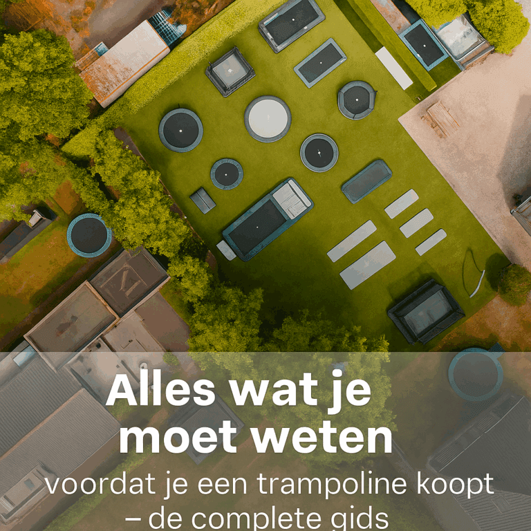 Alles wat je moet weten voordat je een trampoline koopt 1 Alles wat je moet weten voordat je een trampoline koopt – de complete gids